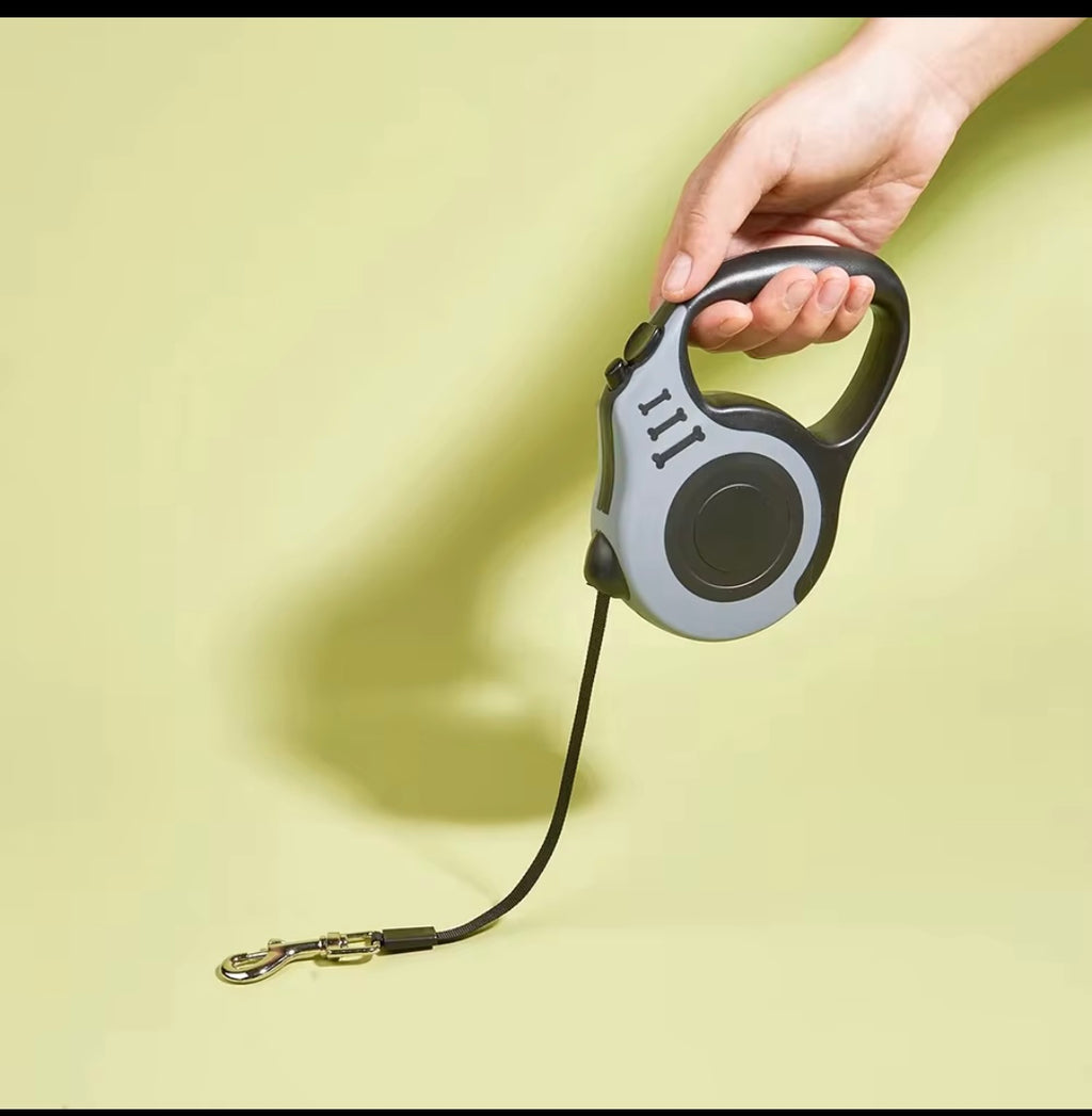Automatic Retractable Durable Nylon Lead Pet Dog Leash for Outdoor, Walking, Hiking