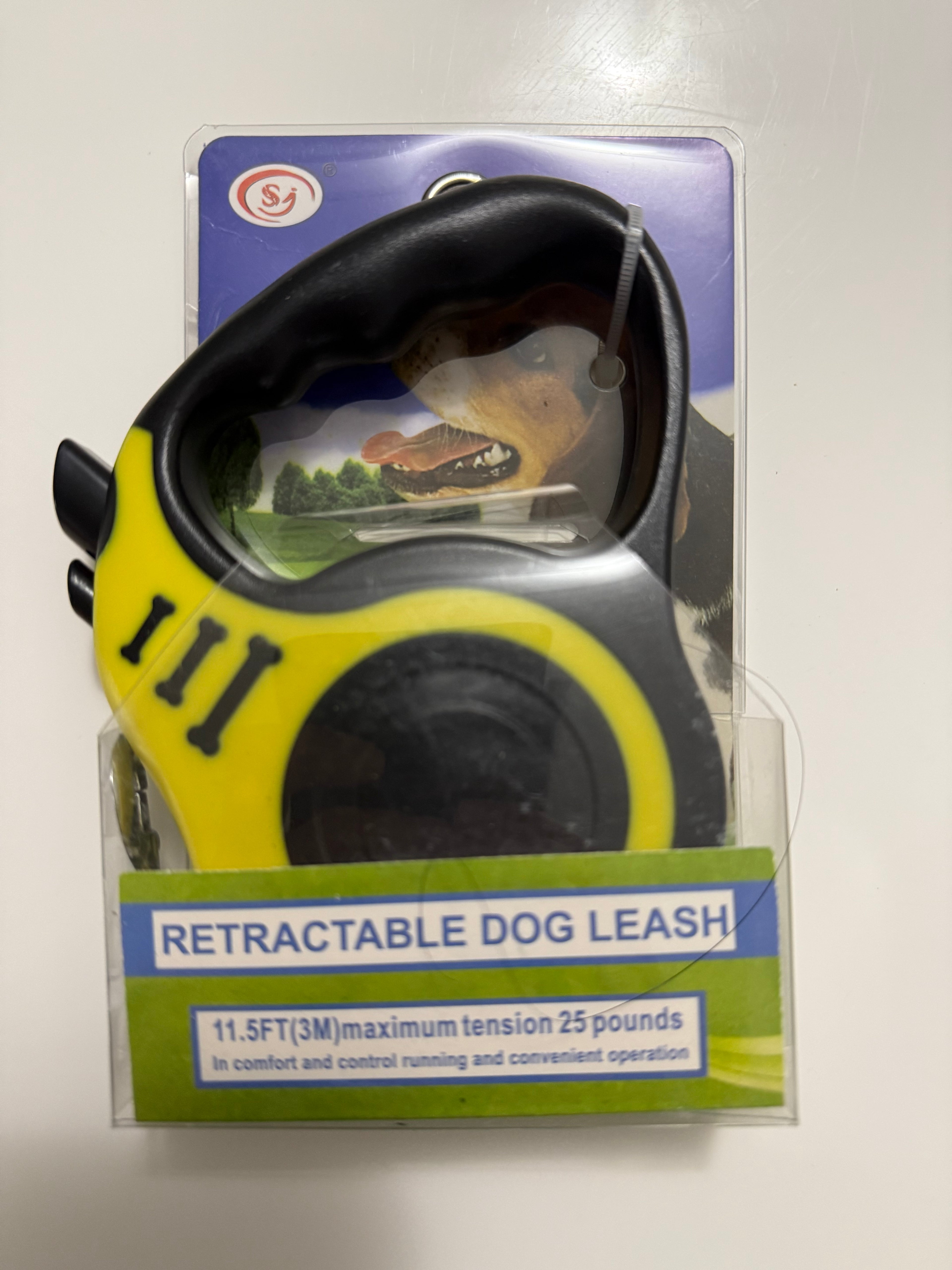 Automatic Retractable Durable Nylon Lead Pet Dog Leash for Outdoor, Walking, Hiking