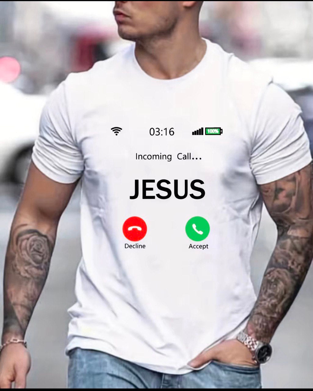 JESUS CALLING T SHIRT