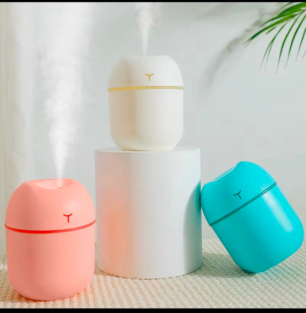 Mini Desktop Humidifier With Colorful Lights (200ml)