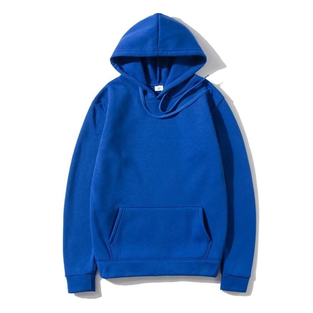 Fashion Colorful Hoodies Men's Clothes Promo 2025 Spring Sweatshirts Men Hip Hop Streetwear Solid Fleece Man Hoody Tracksuit