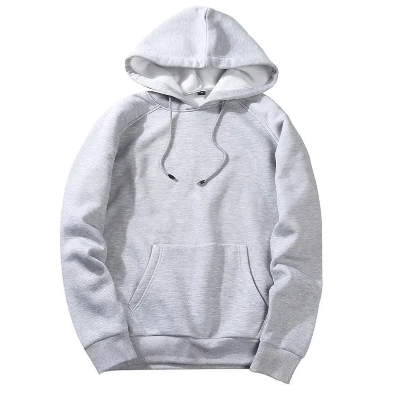 Fashion Colorful Hoodies Men's Clothes Promo 2025 Spring Sweatshirts Men Hip Hop Streetwear Solid Fleece Man Hoody Tracksuit