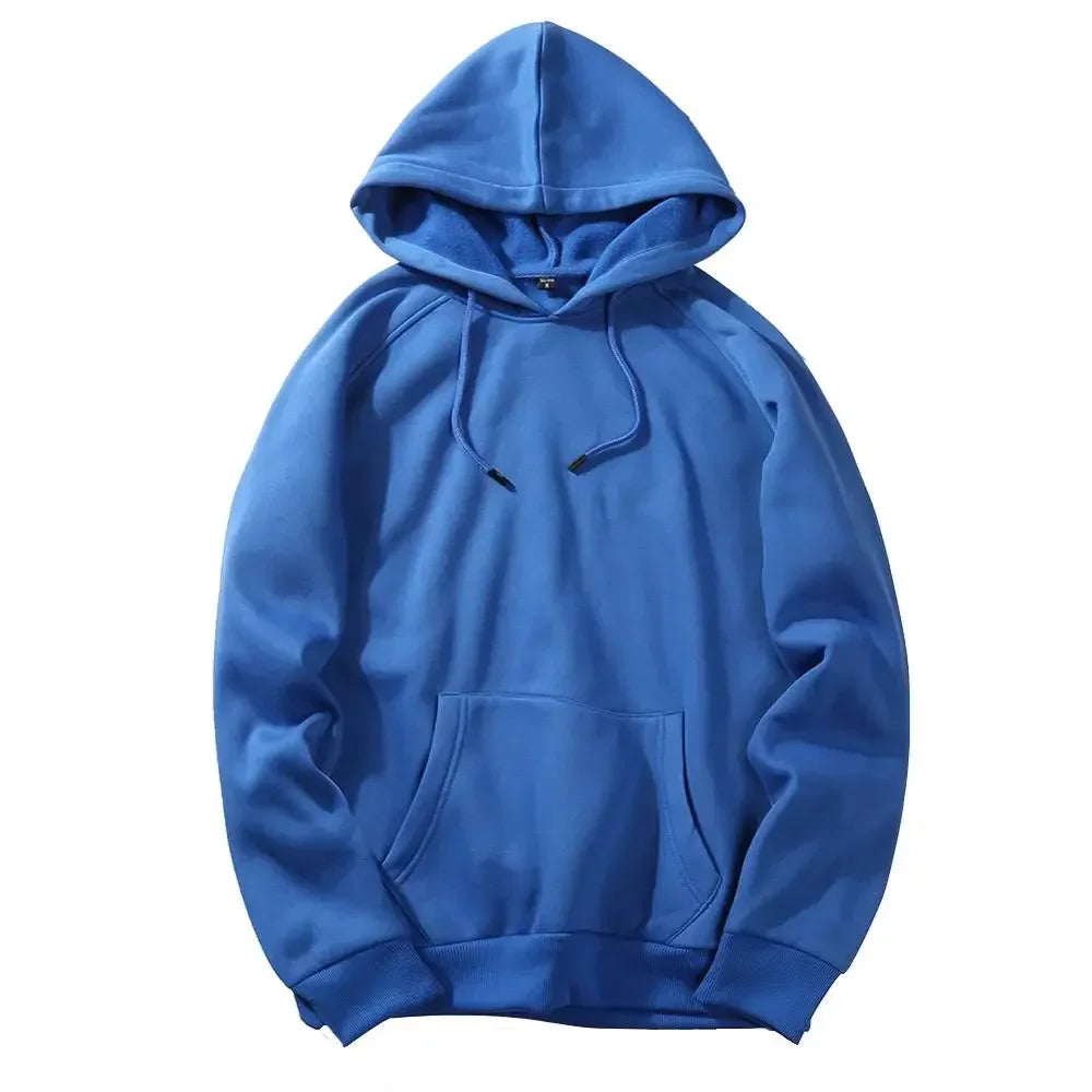 Fashion Colorful Hoodies Men's Clothes Promo 2025 Spring Sweatshirts Men Hip Hop Streetwear Solid Fleece Man Hoody Tracksuit