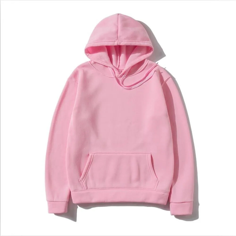 Fashion Colorful Hoodies Men's Clothes Promo 2025 Spring Sweatshirts Men Hip Hop Streetwear Solid Fleece Man Hoody Tracksuit