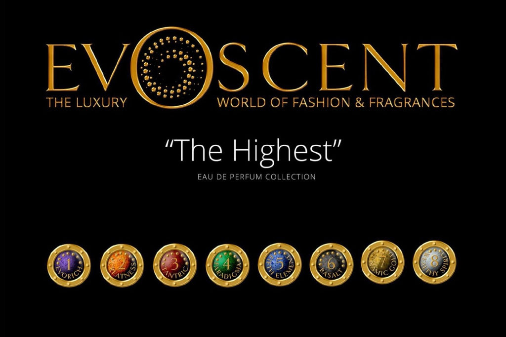 “The Highest” Collection – EVOSCENT Luxury Perfumes