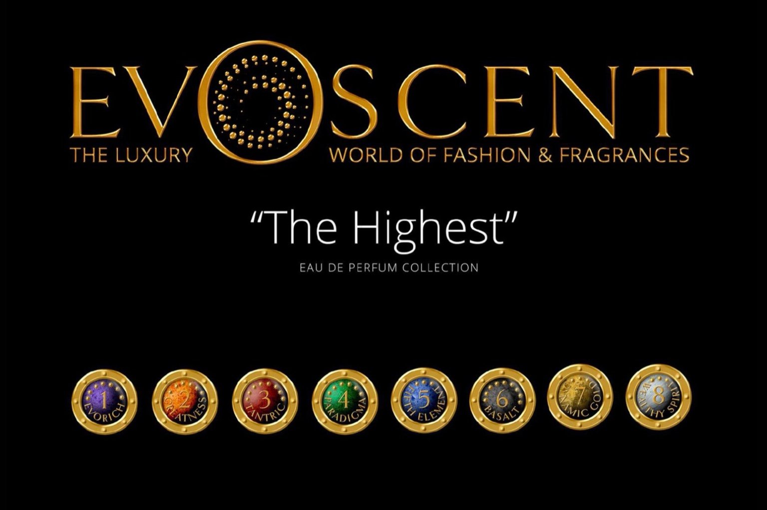 “The Highest” Collection – EVOSCENT Luxury Perfumes