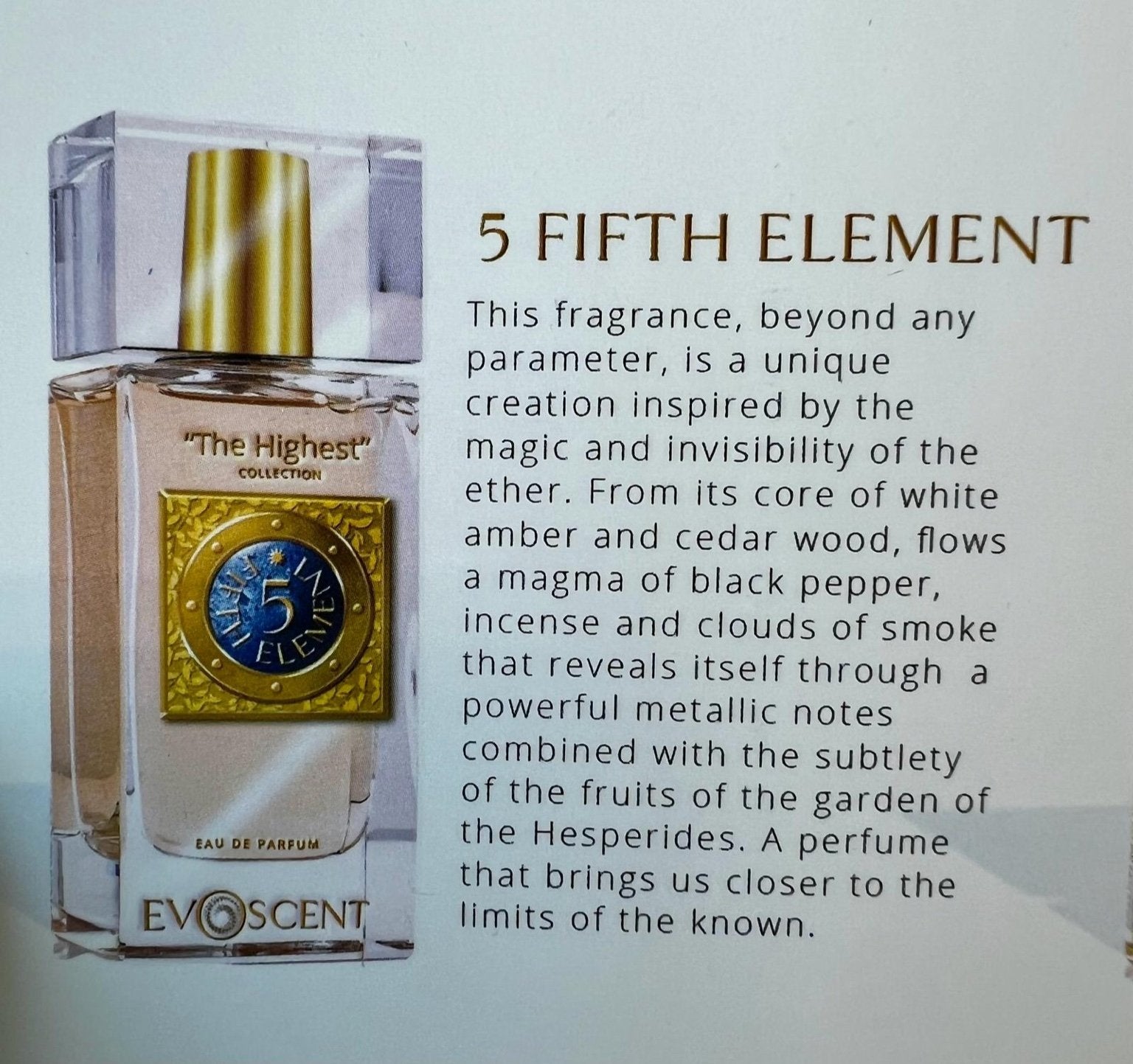 “The Highest” Collection – EVOSCENT Luxury Perfumes