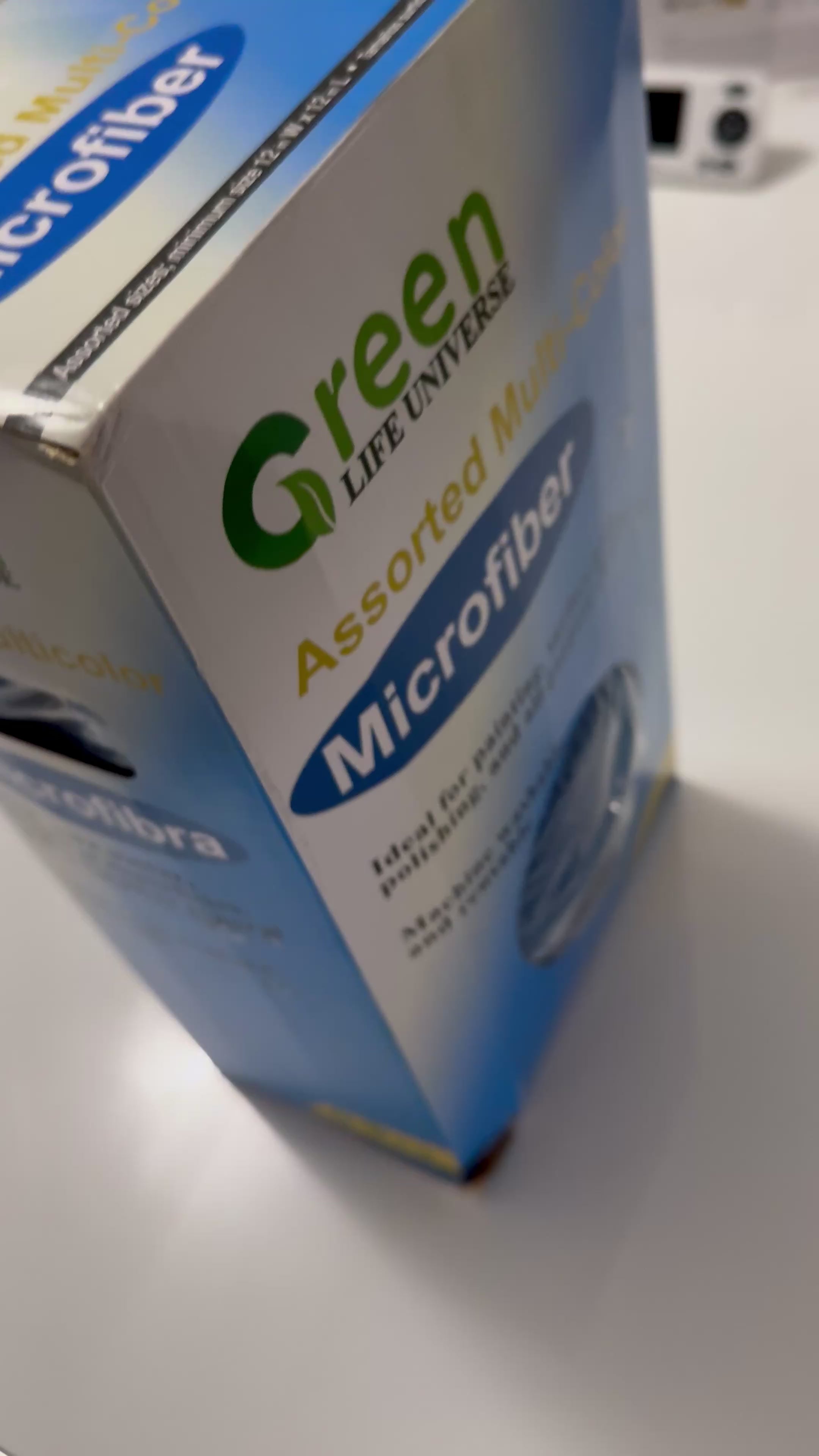 Assorted Multi-Color Microfiber Towels Pack